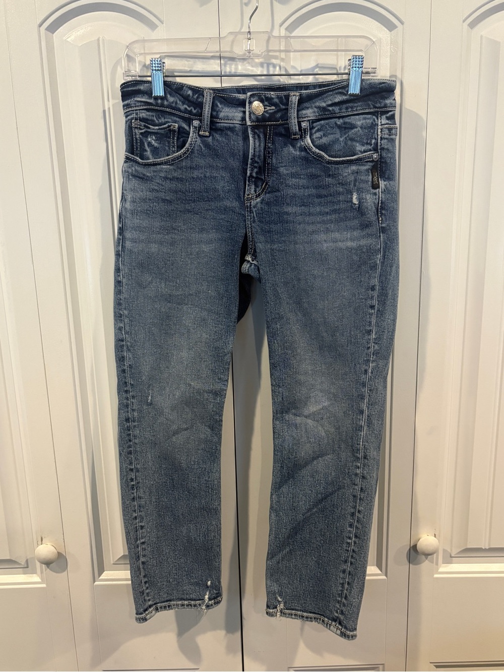 Silver  jeans Elyse capris size 26